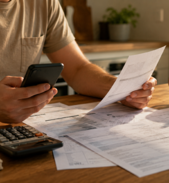 gastos de casa facturas revisión banco ahorro hogar España