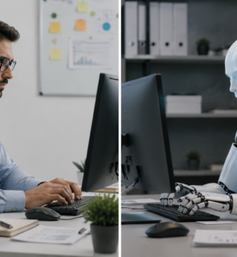 IA automatización trabajo España sectores empleos riesgo 2026