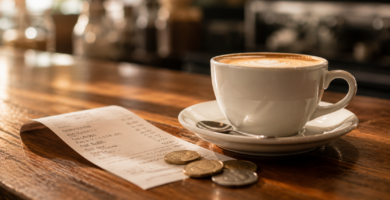 cuánto gasto en café al año cálculo barra bar ahorro