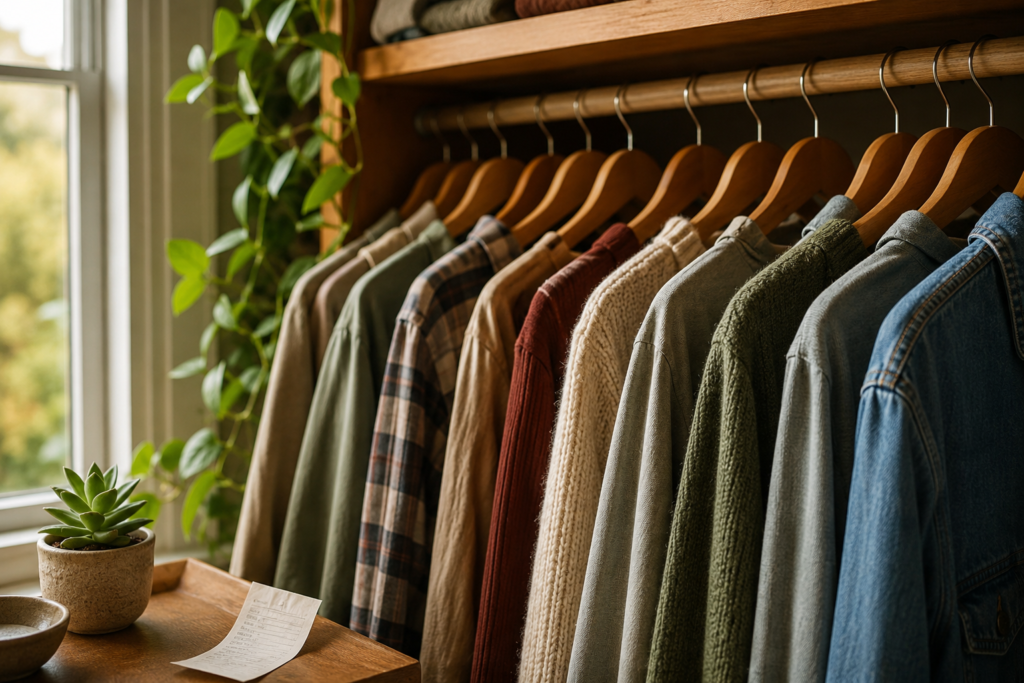 ropa de segunda mano armario organizado ahorro experiencia España