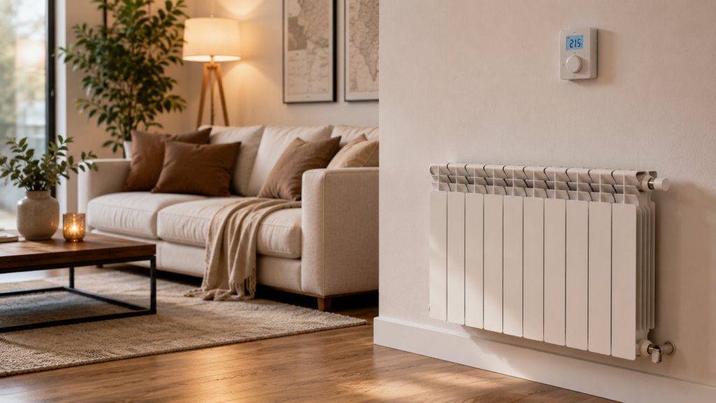 calefacción en casa radiadores termostato errores ahorro factura energética