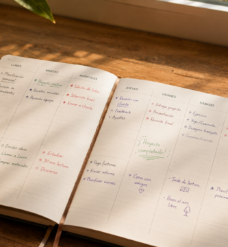 productividad con IA agenda semanal planificación tareas prioridades ChatGPT