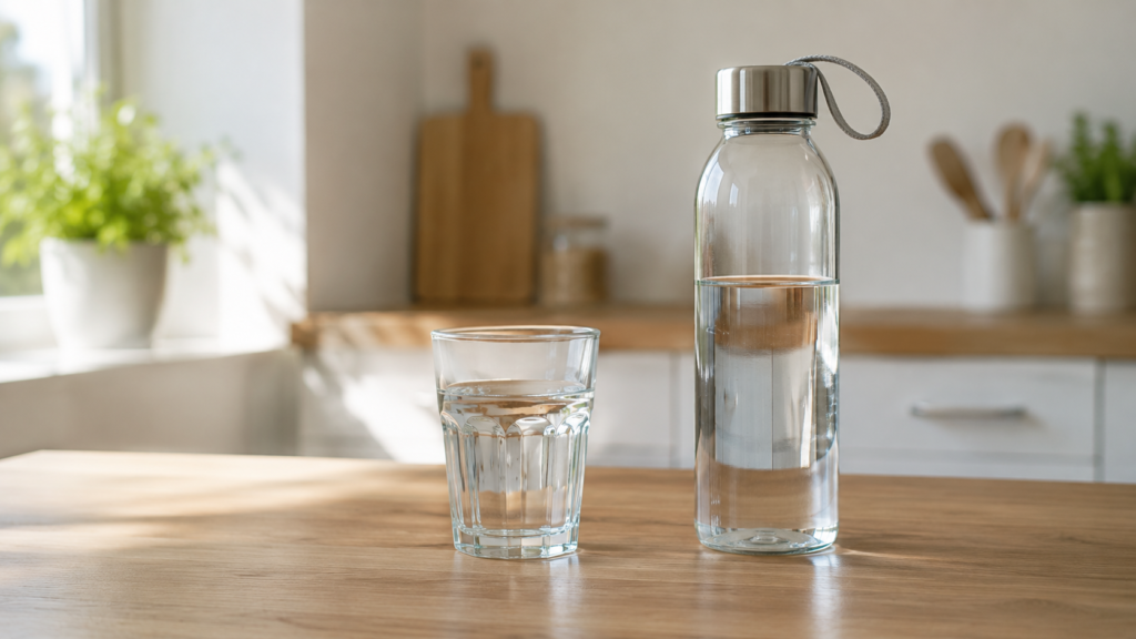 hidratación agua beber al día cantidad real recomendación científica vasos litros