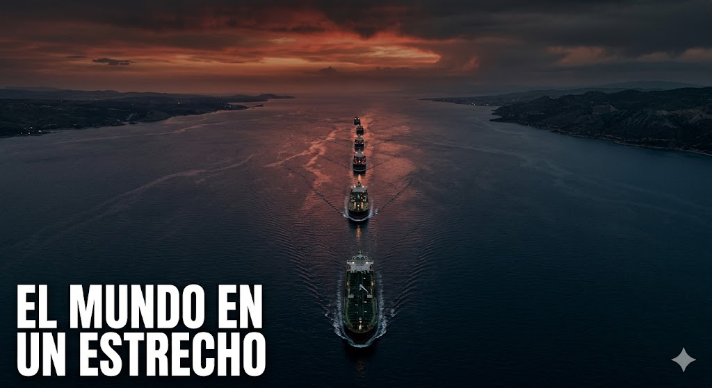 estrecho de Ormuz bloqueado por Irán petróleo mundial
