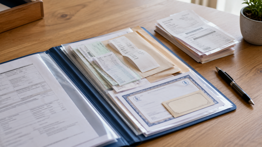 deducciones de la renta documentación facturas certificados guardar
