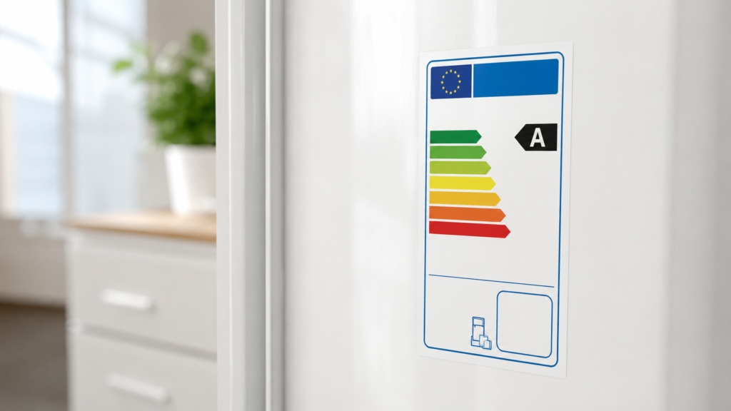 consumo de electrodomésticos etiqueta energética clase A frigorífico ahorro