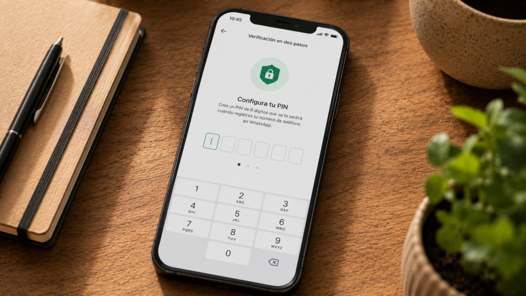 espiar WhatsApp verificación dos pasos PIN seguridad cuenta proteger acceso
