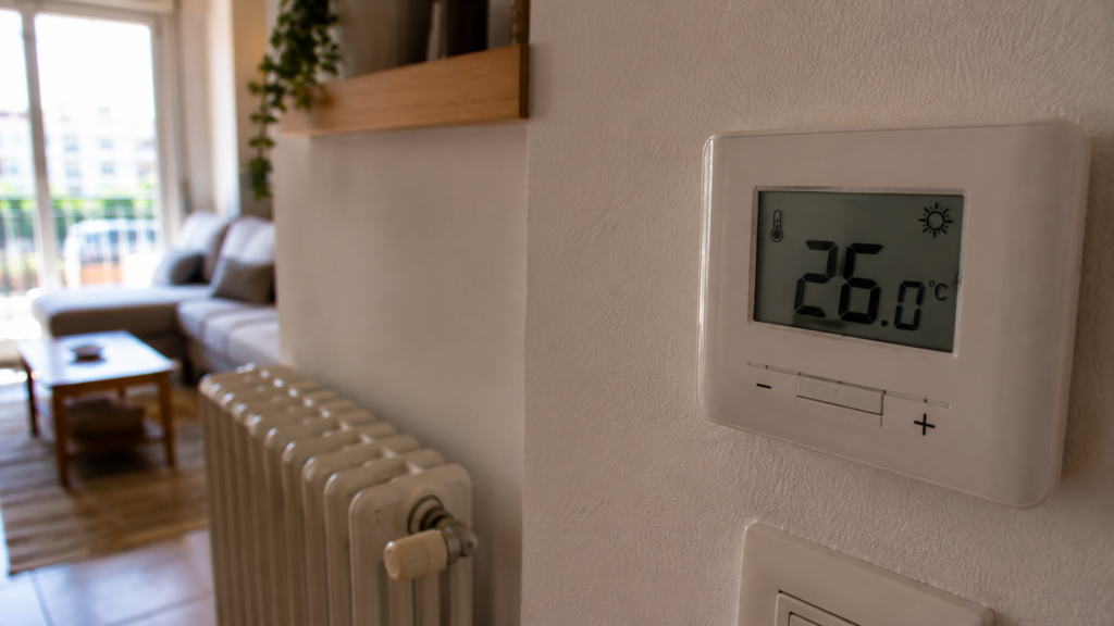 factura luz errores calefacción temperatura correcta termostato hogar